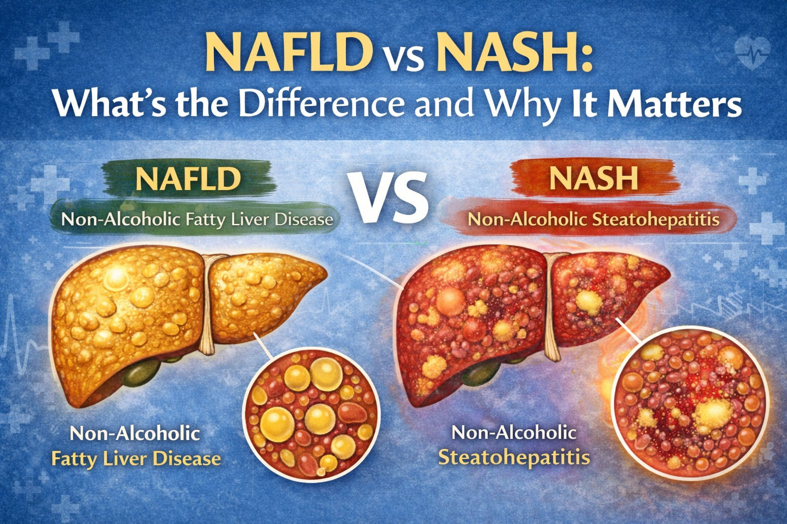 NAFLD vs NASH